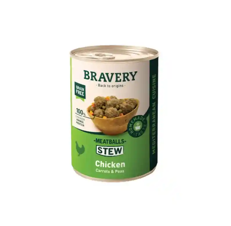 Bravery Albondigas De Pollo Dog Wet Food – 415