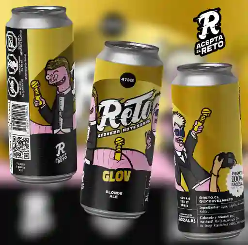 Cerveza Glov Reto 473cc