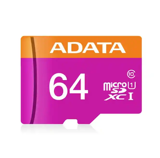 Tarjeta Memoria Adata Micro Sd 64gb Clase 10 Con Adaptador