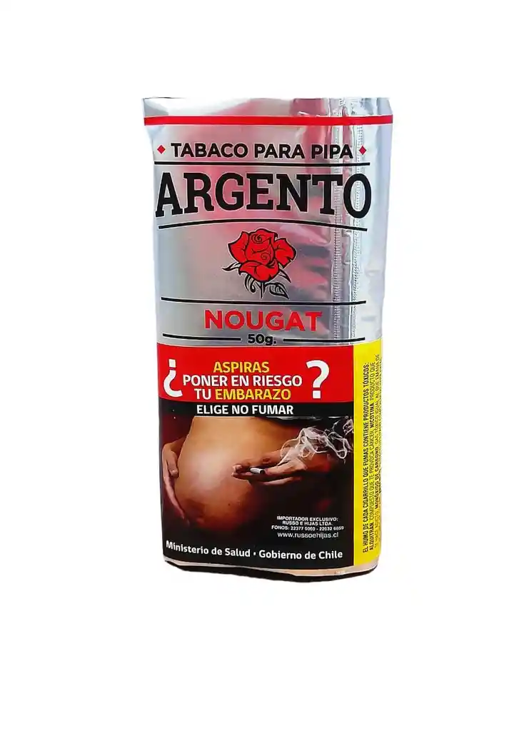 Tabaco Argento Para Pipa Nougat