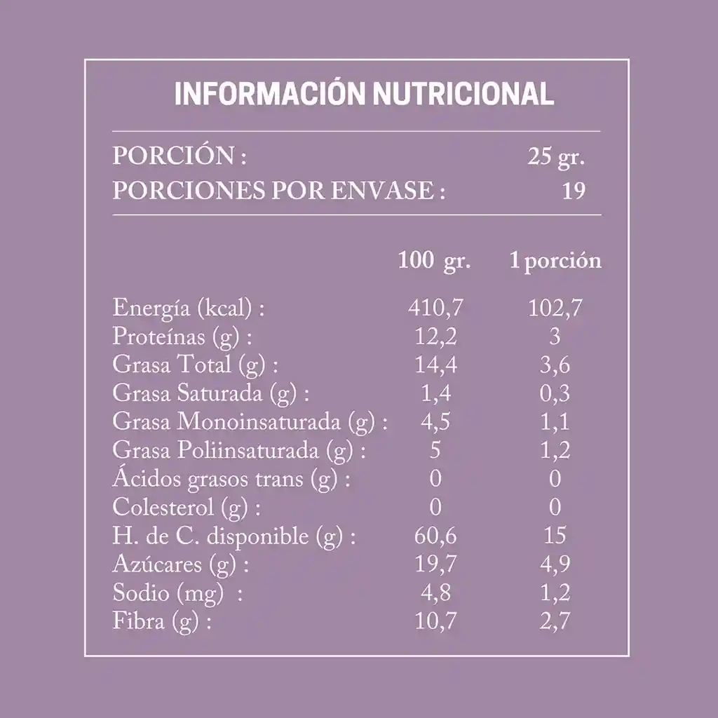 Granola Antioxidante Maqui | Da Oro