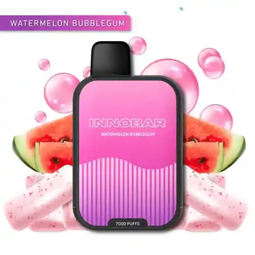 Vaper Innobar 7000 Puffs – Watermelon Bubblegum