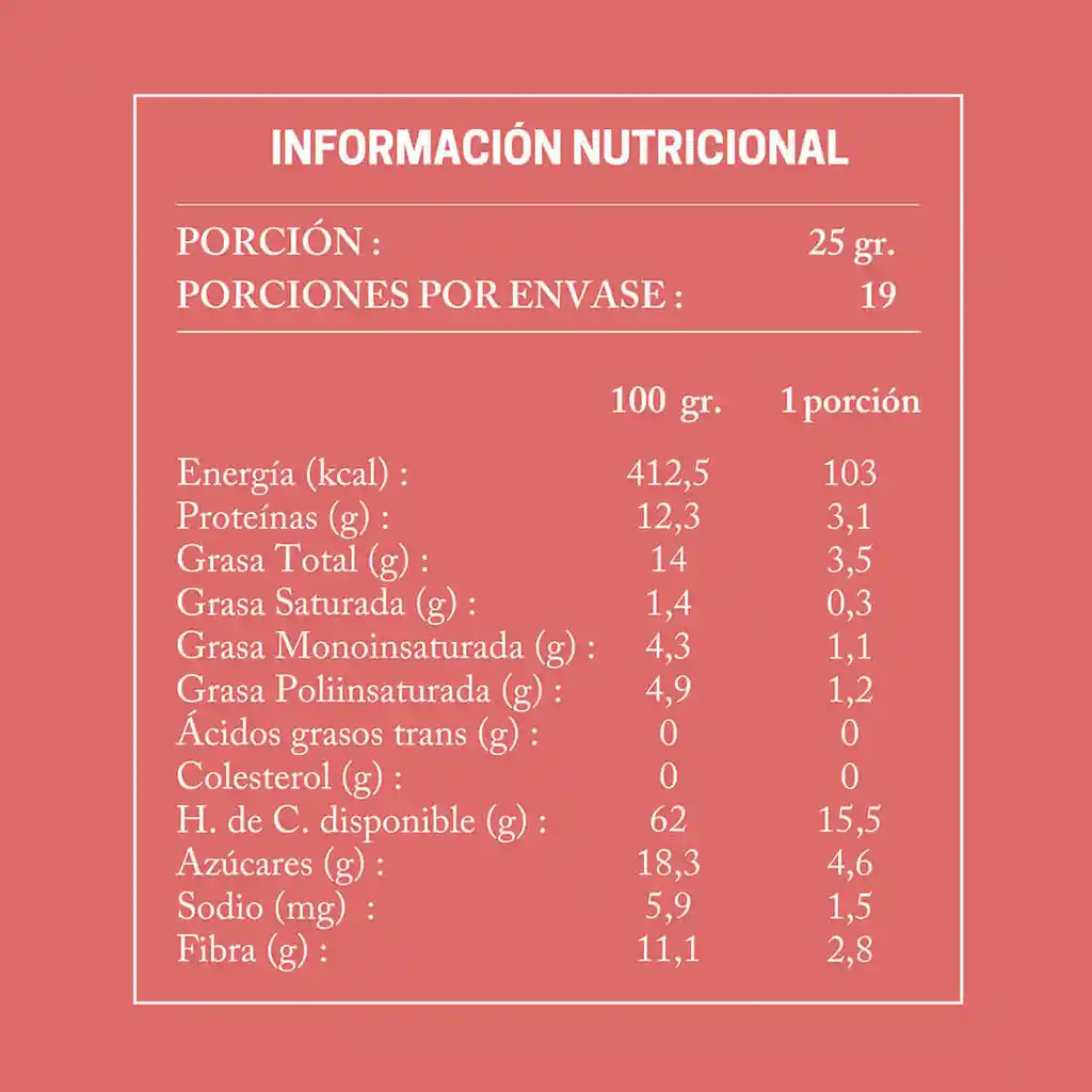 Granola Sin Gluten Berries Familiar | Daoro