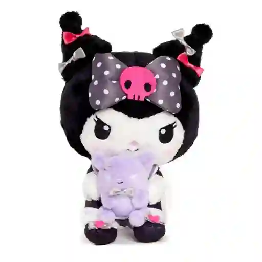 Peluche Kuromi 21cm Serie Dainty Doll Sanrio Original