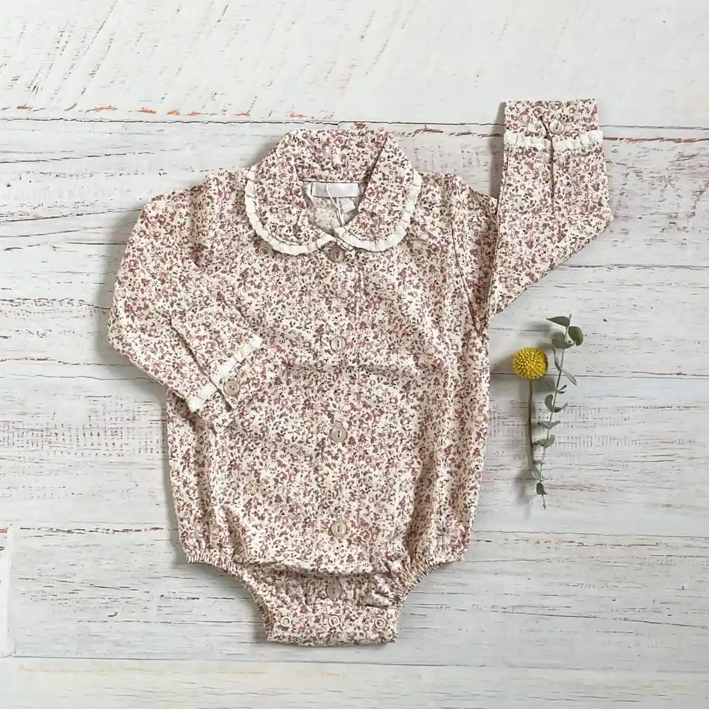 Body Blusa Tiziana Talla 9/12 Meses