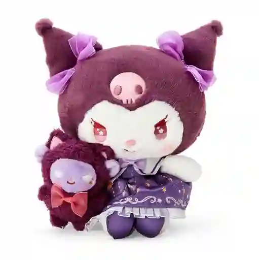 Peluche Kuromi 22cm Serie Starry Wizard Sanrio Original