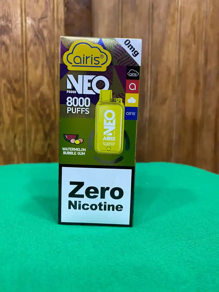 Vaporizador Neo Airis 8000 Puff Watermelon Bubble Gum