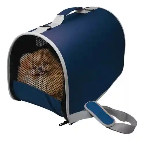 Transportadora De Tela Para Perro Bolso Desmontable Chico