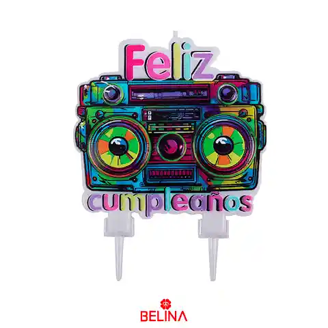 Vela Radio Feliz Cumpleaños