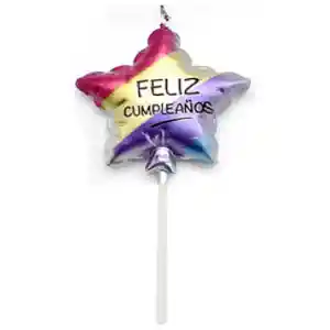 Vela Estrella Feliz Cumpleaños