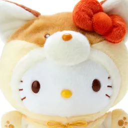 Llavero Mascota Hello Kitty 12cm Serie Forest Friends Sanrio Original