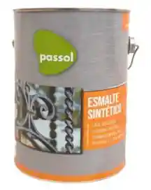 Esmalte Sintetico Negro 1 Gl. Passol