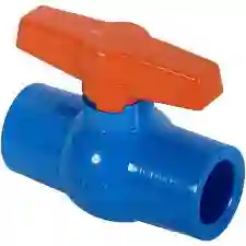 Llave De Paso Bola Pvc 3/4'' (sin Hilo)