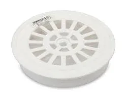 Rejilla Pileta Redonda 4'' Blanco