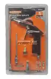 Pistola Para Soplete 5 Pzas Mk-0411 Makawa