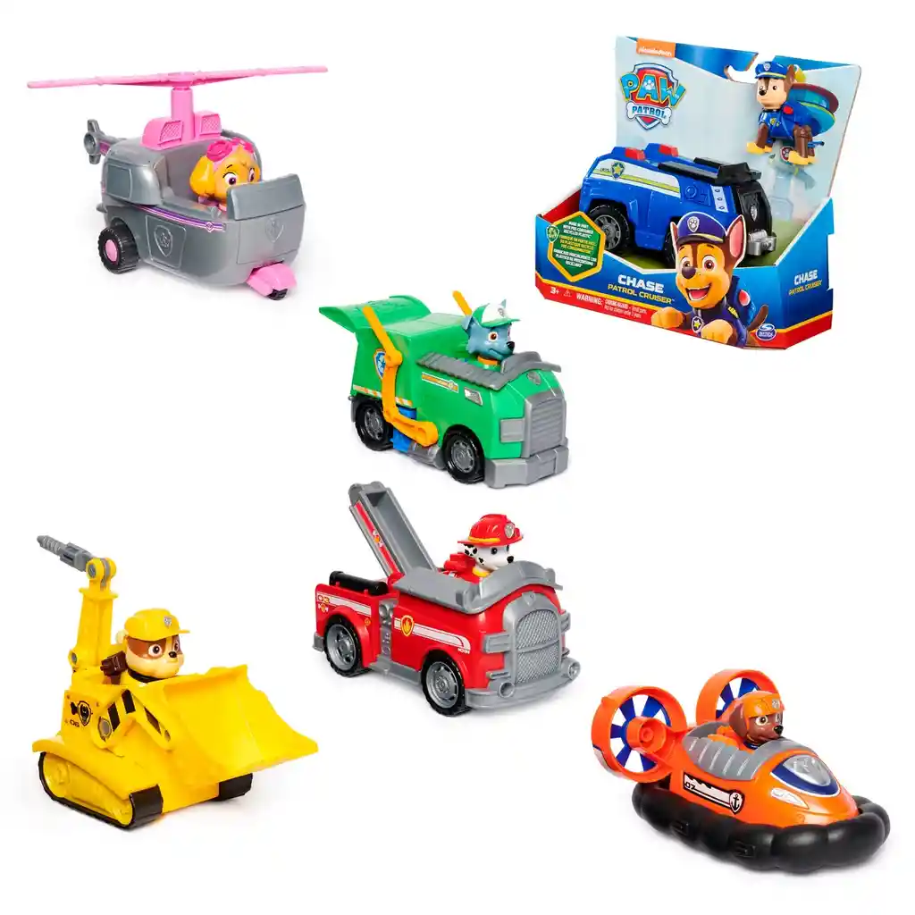 Paw Patrol Vehiculos Sostenibles