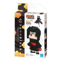 Figura Nanoblock Serie Naruto Shippuden De Bandai - Itachi Uchiha