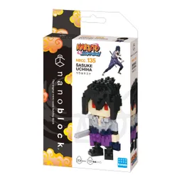 Figura Nanoblock Serie Naruto Shippuden De Bandai - Sasuke Uchiha