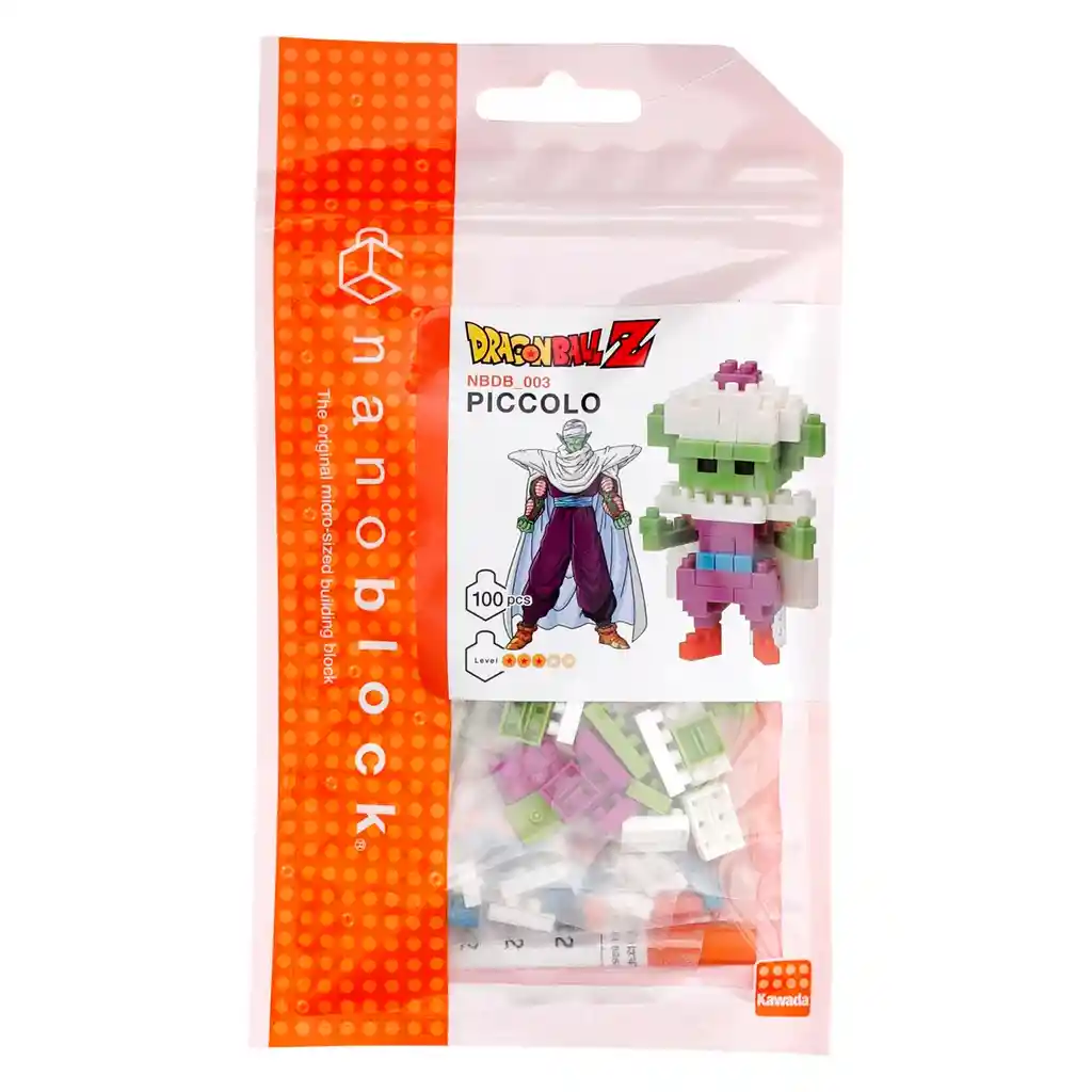 Figura Nanoblock Serie Dragon Ball Z De Bandai - Piccolo