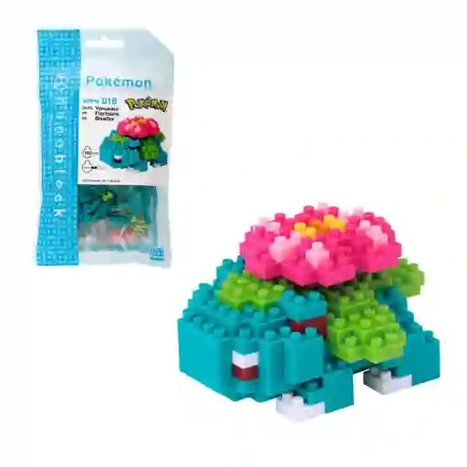 Figura Nanoblock Serie Pokemon De Bandai - Venasaur