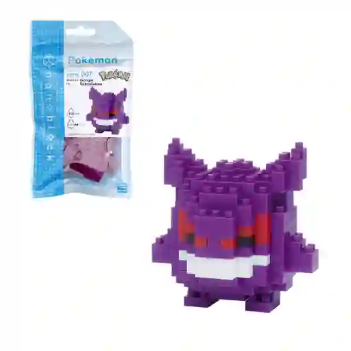 Figura Nanoblock Serie Pokemon De Bandai - Gengar