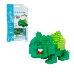 Figura Nanoblock Serie Pokemon De Bandai - Bulbasaur