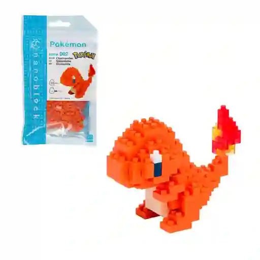 Figura Nanoblock Serie Pokemon De Bandai - Charmander