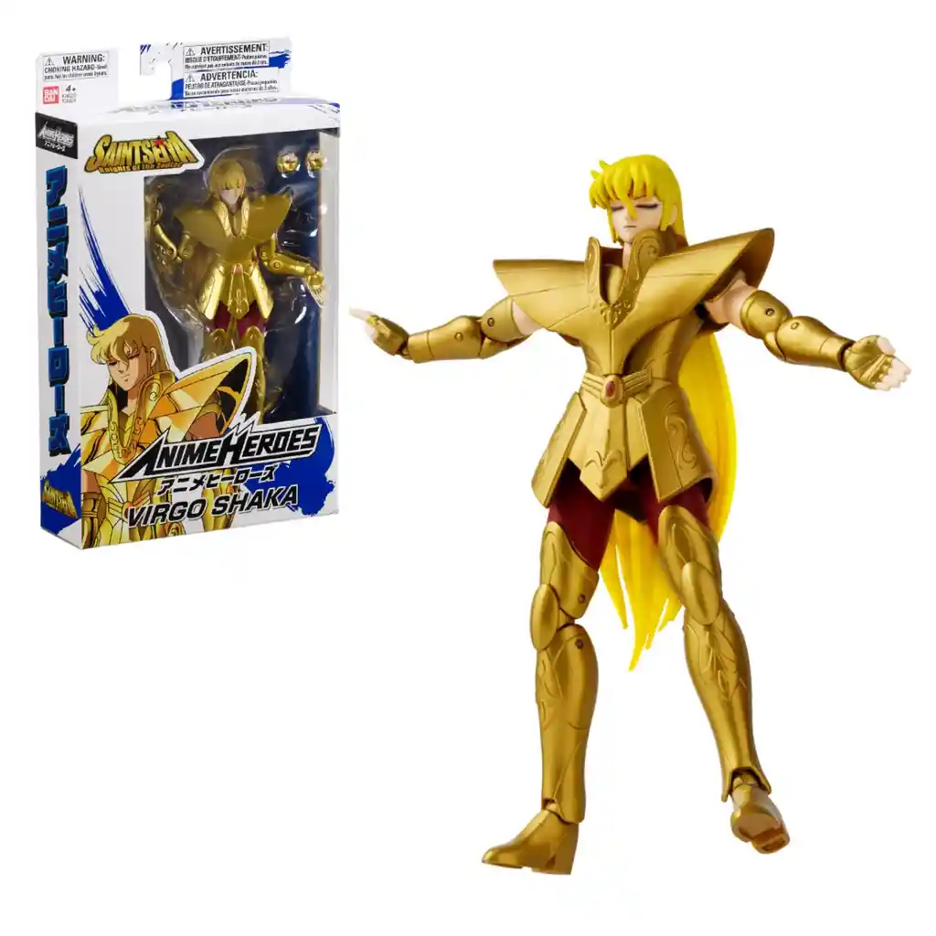 Figura 17 Cms Legendaria Anime Heroes Caballeros Del Zodiaco De Bandai - Virgo Shaka