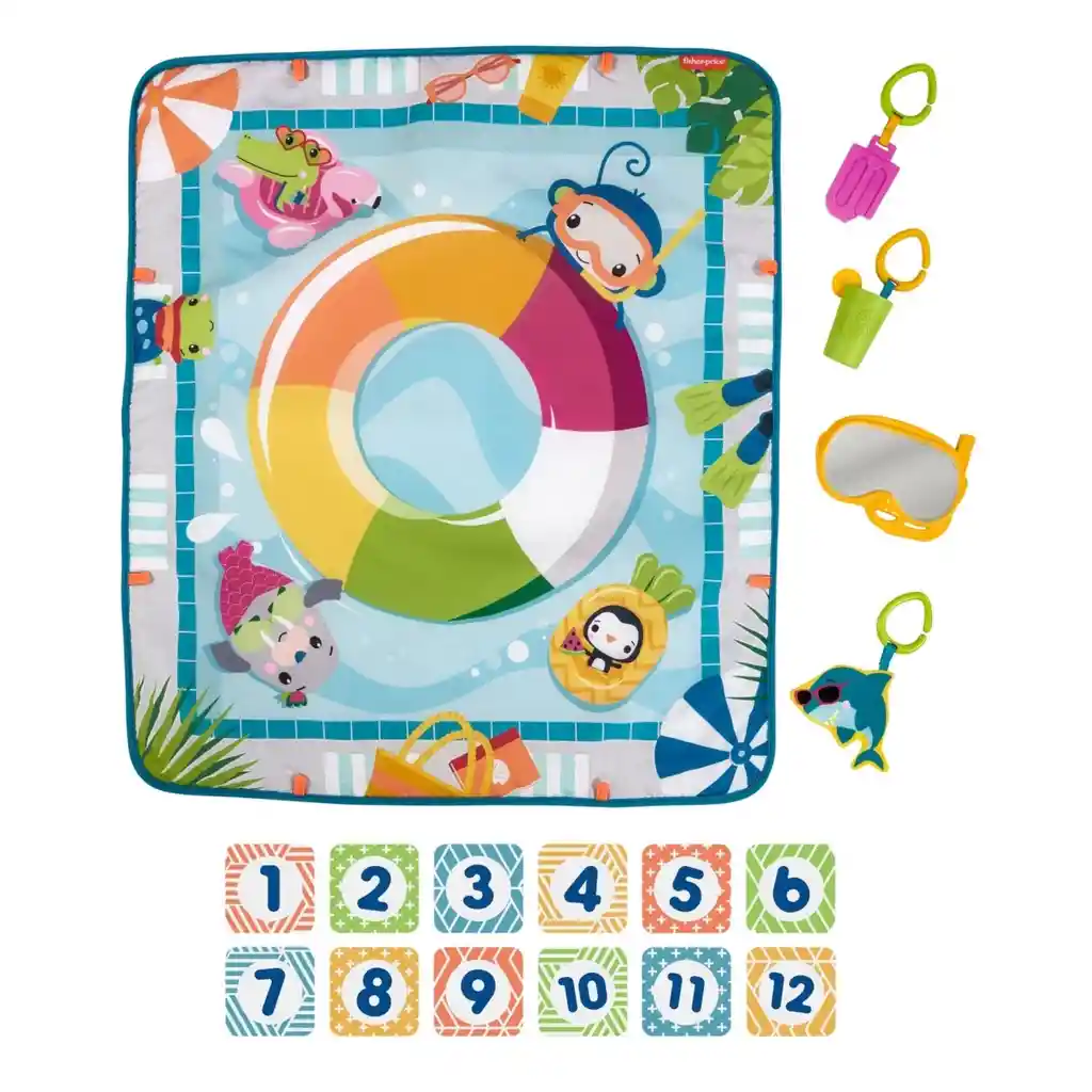 Fisher Price Alfombra Picina De Actividades Mattel