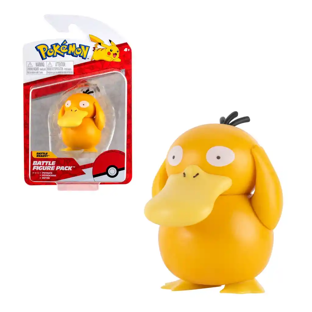 Set 1 O 2 Figuras De 5 A 8 Cm. Pokemon - Psyduck