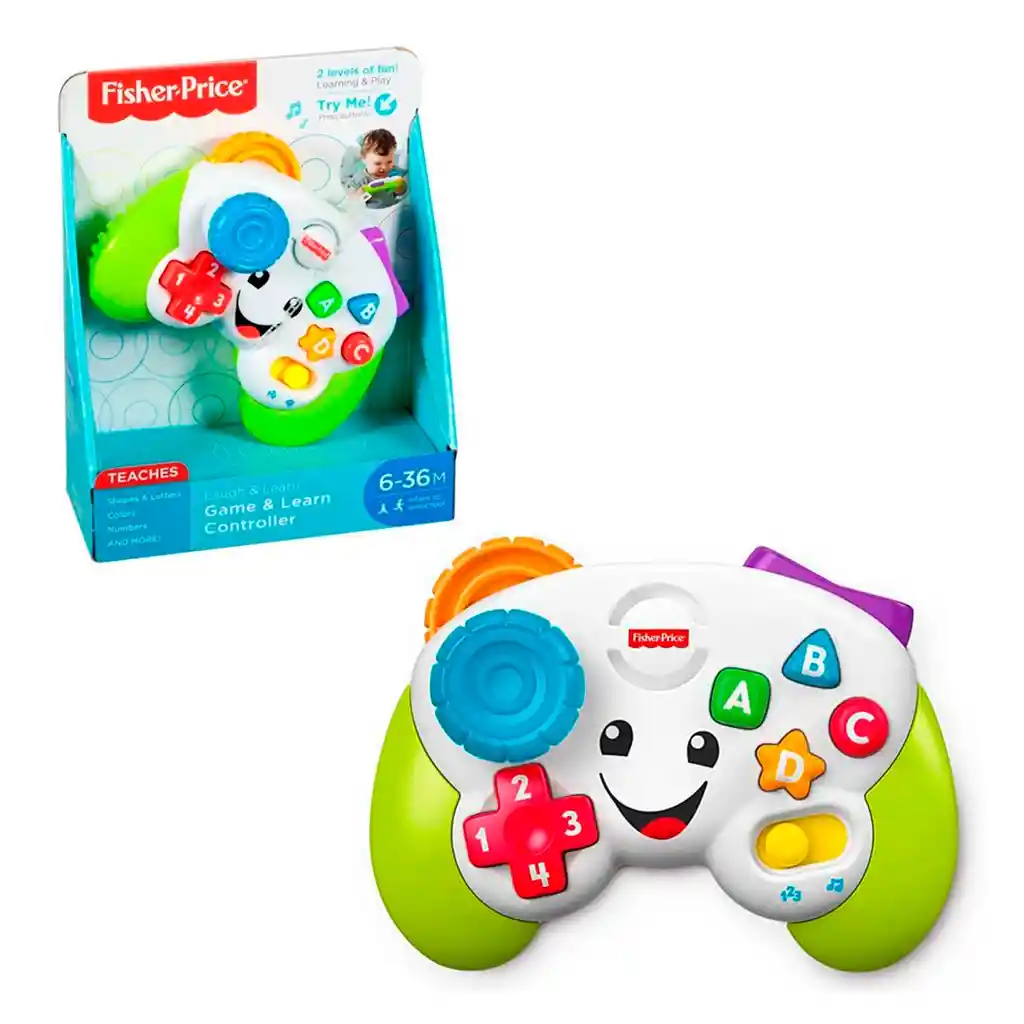 Fisher Price Rie Y Aprende Control Juega Y Aprende Conmigo