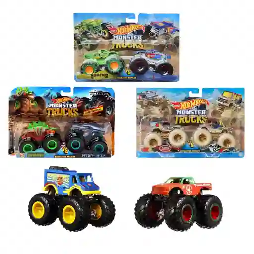 Hot Wheels Monster Trucks Escala 1:64
