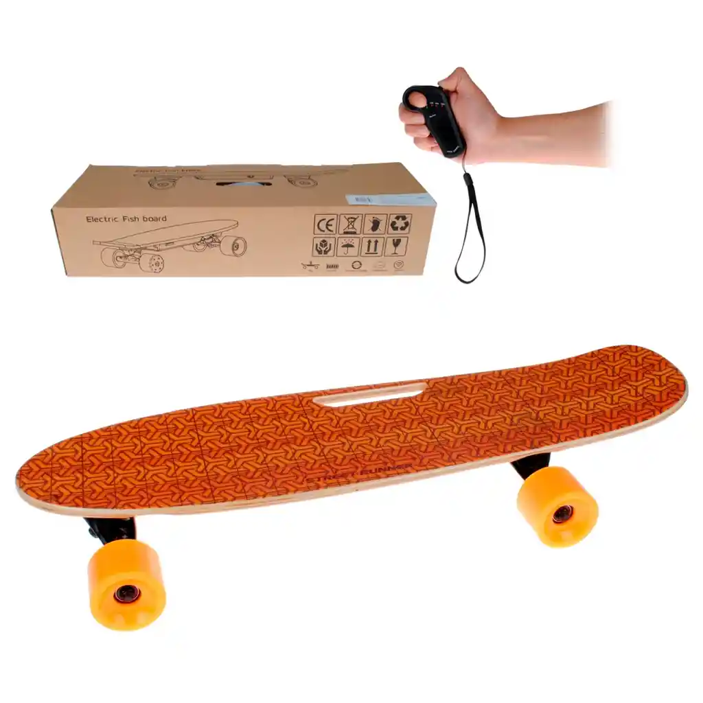 Skateboard Electrico Con Control Remoto Hasta 100k