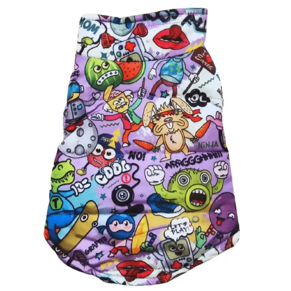 Parka Sin Mangas Para Perros (talla Xl)