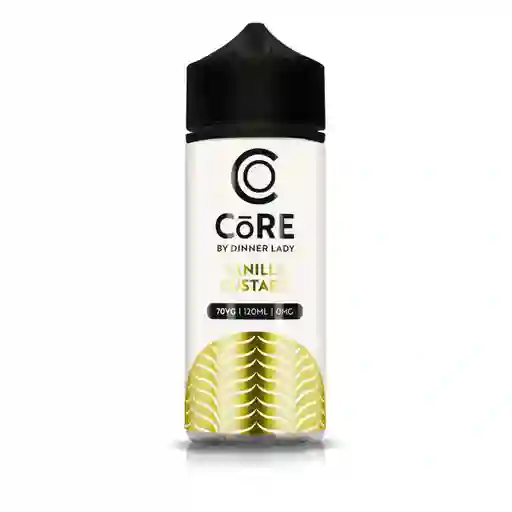 E-liquid Líquido Vaporizador Vanilla Custard 100ml Shortfill - Core By Dinner Lady