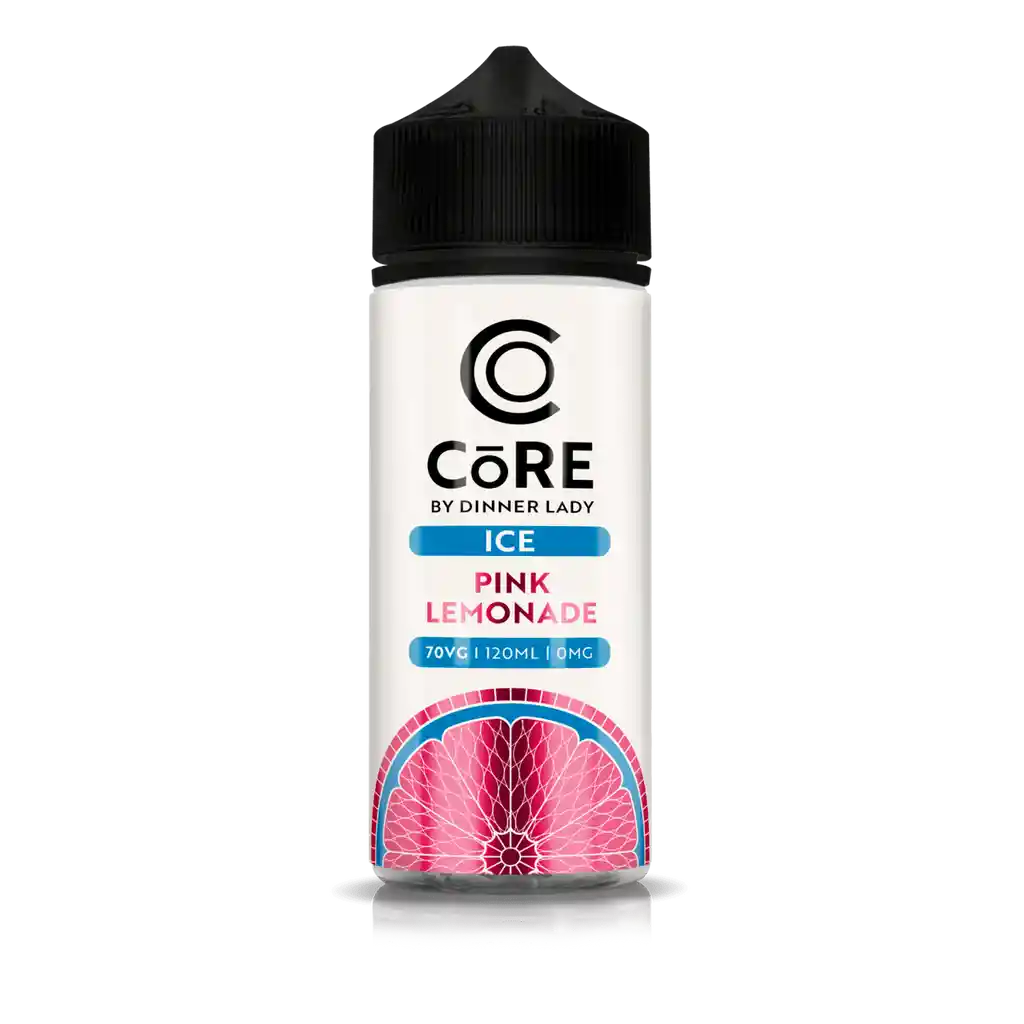 E-liquid Líquido Vaporizador Pink Lemonade 120ml 0% - Core Ice By Dinner Lady