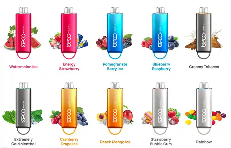 Vaporizador Desechable Beco Pomegranate Berry Ice