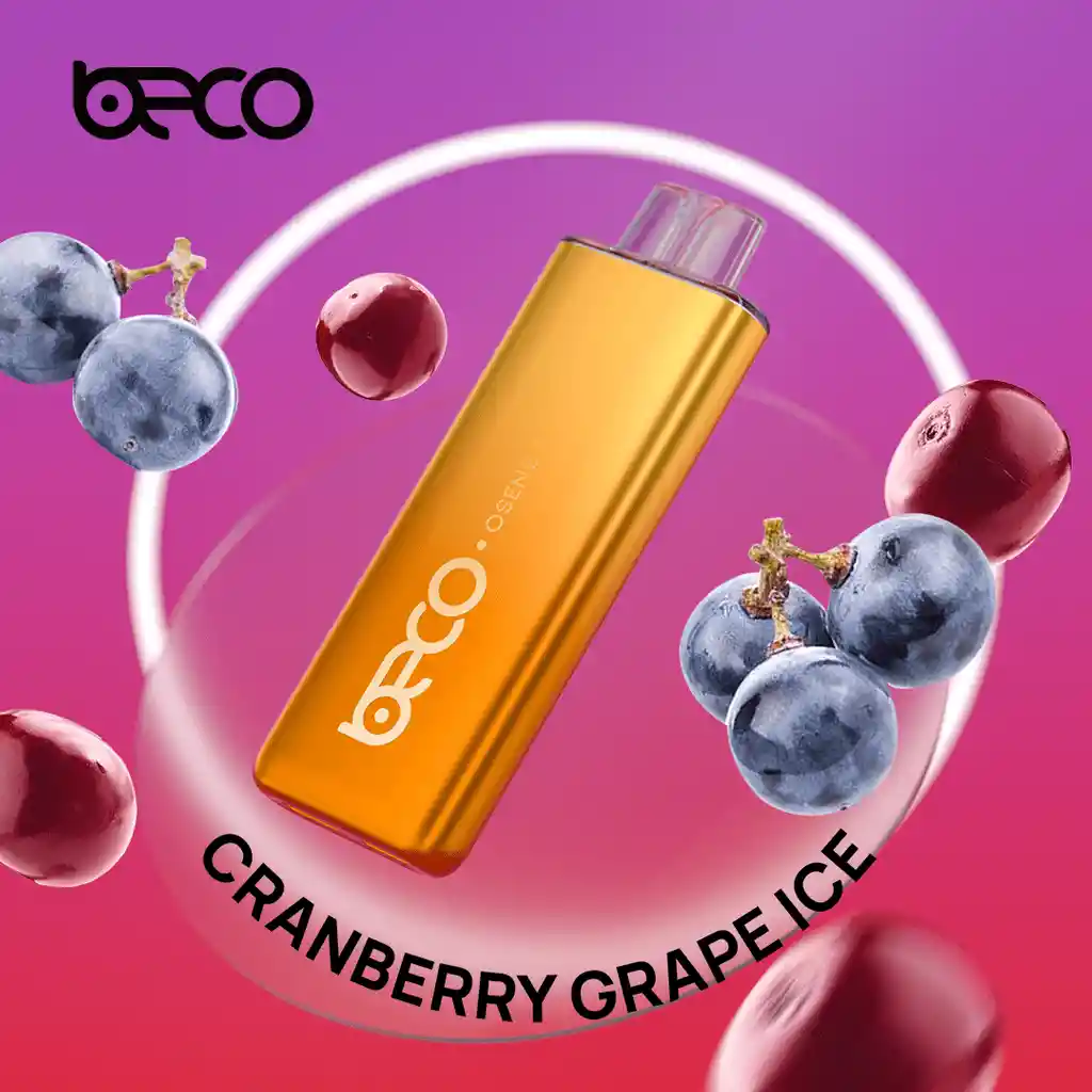 Vaporizador Desechable Beco Cranberry Grape Ice