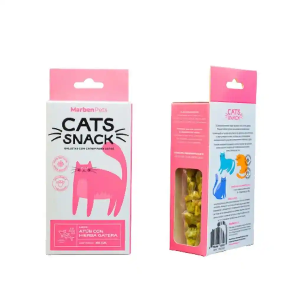 Cats Snacks Marben Pets Hierba Gatera Atun