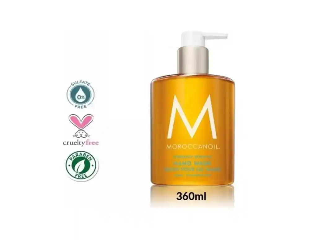 Jabon Líquido Moroccanoil 360ml Hand Wash - Manos Y Cuerpo