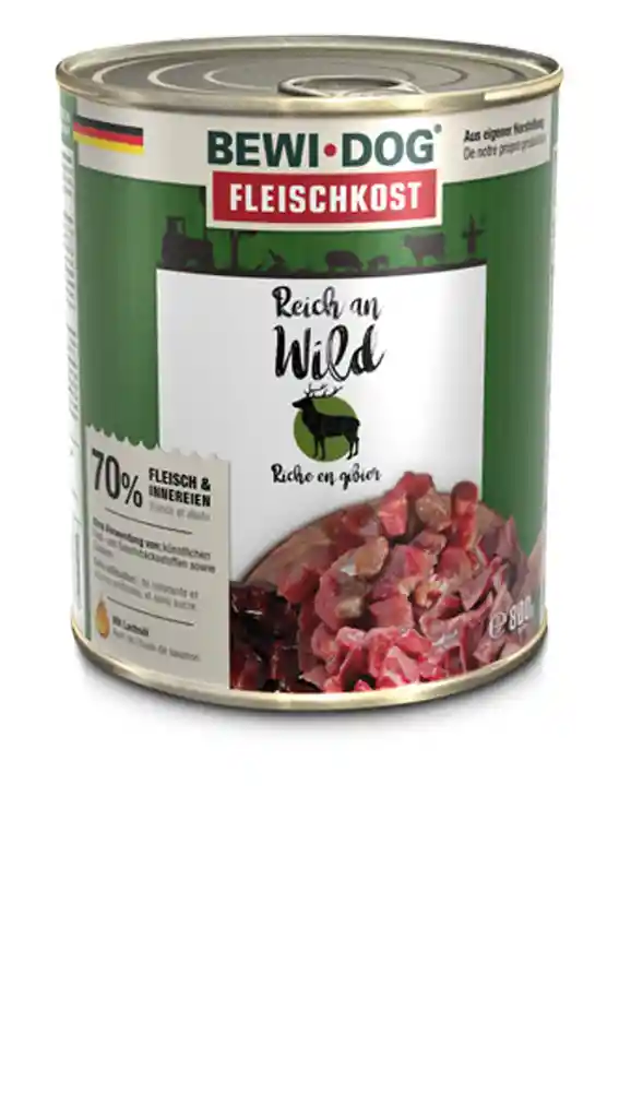 Bewidog Rico En Venado 800gr