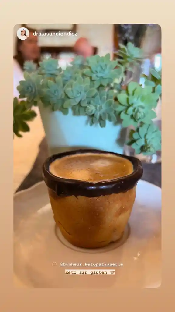Vaso De Galleta Con Chocolate