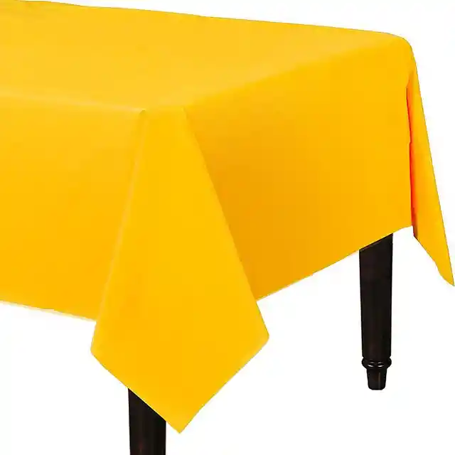 Mantel Plástico Amarillo