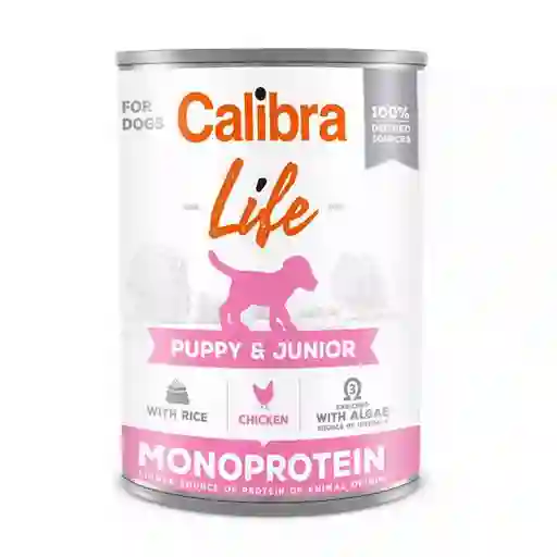 Calibra Dog Life Puppy Junior Chicken Rice 400 Gr.