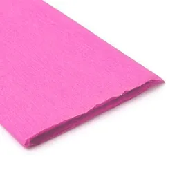 Papel Crepe Hand 50x200cm Color Rosado Oscuro