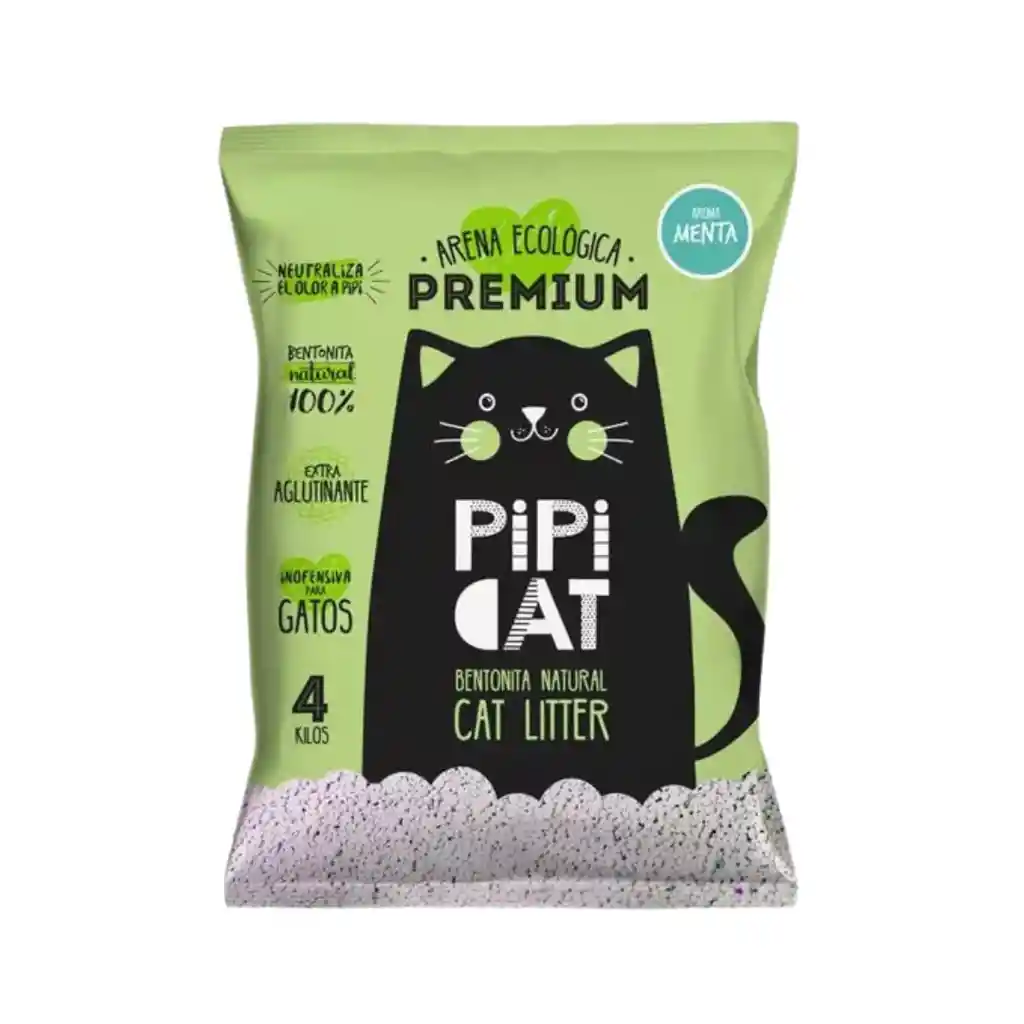 Pipicat, Arena Sanitaria Aroma Menta (4 Kg)