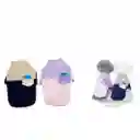 Wonder Dog - Poleron Polar Bicolor S (beige-azul) Cuello: 23 Cm Pecho: 32 Cm Espalda 20: Cm Perros