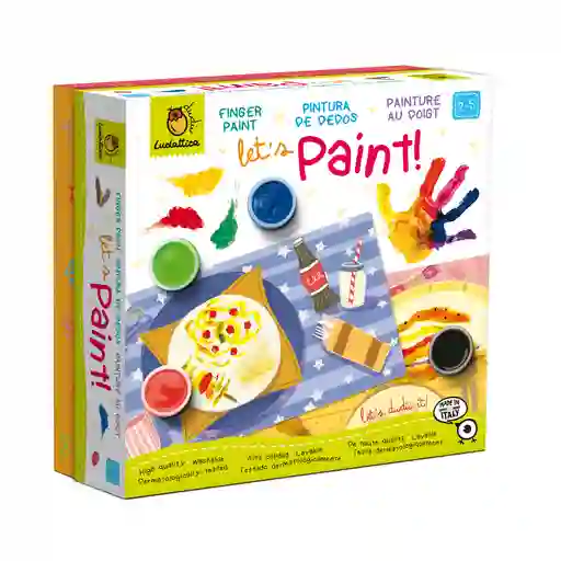 Pintura De Dedos Let's Paint