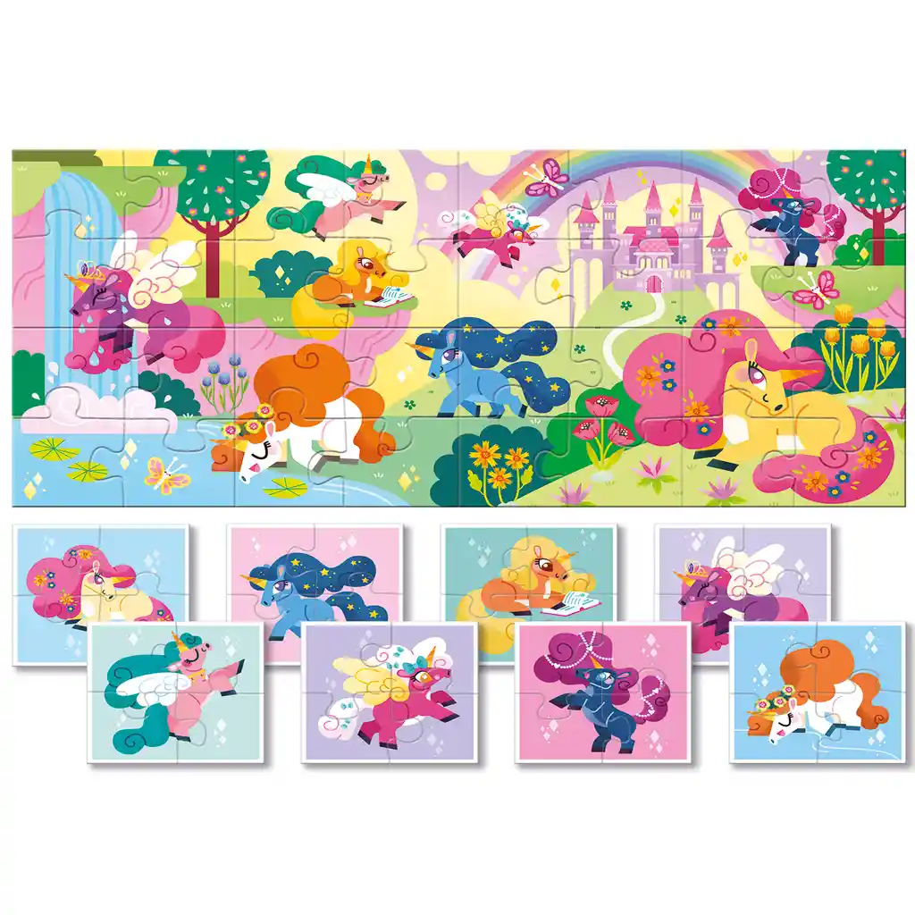 Puzzle De Colección Bebé Unicornios