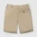 Bermuda Gabardina de Niño Beige Talla 4A Colloky